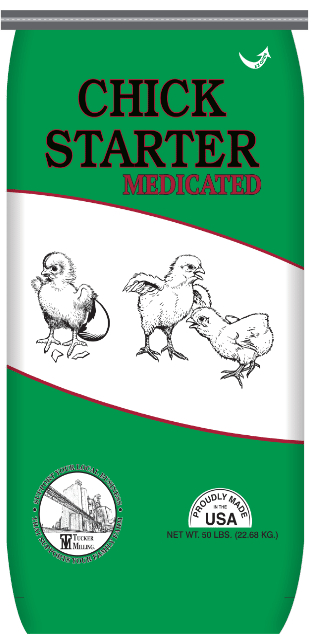 Chick Starter Medicated | Tucker Milling Chick Starter Medicated | Tucker Milling