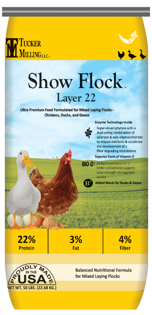Show Flock Layer 22 Feed | Tucker Milling Show Flock Layer 22 Feed | Tucker Milling