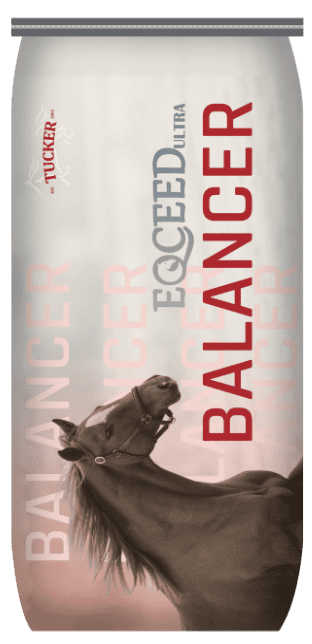 Eqceed Ultra Balancer | Tucker Milling Rich in balanced nutrients designed for horses, Tucker Milling's EQCEED Ultra Balancer supports optimal performance and health.